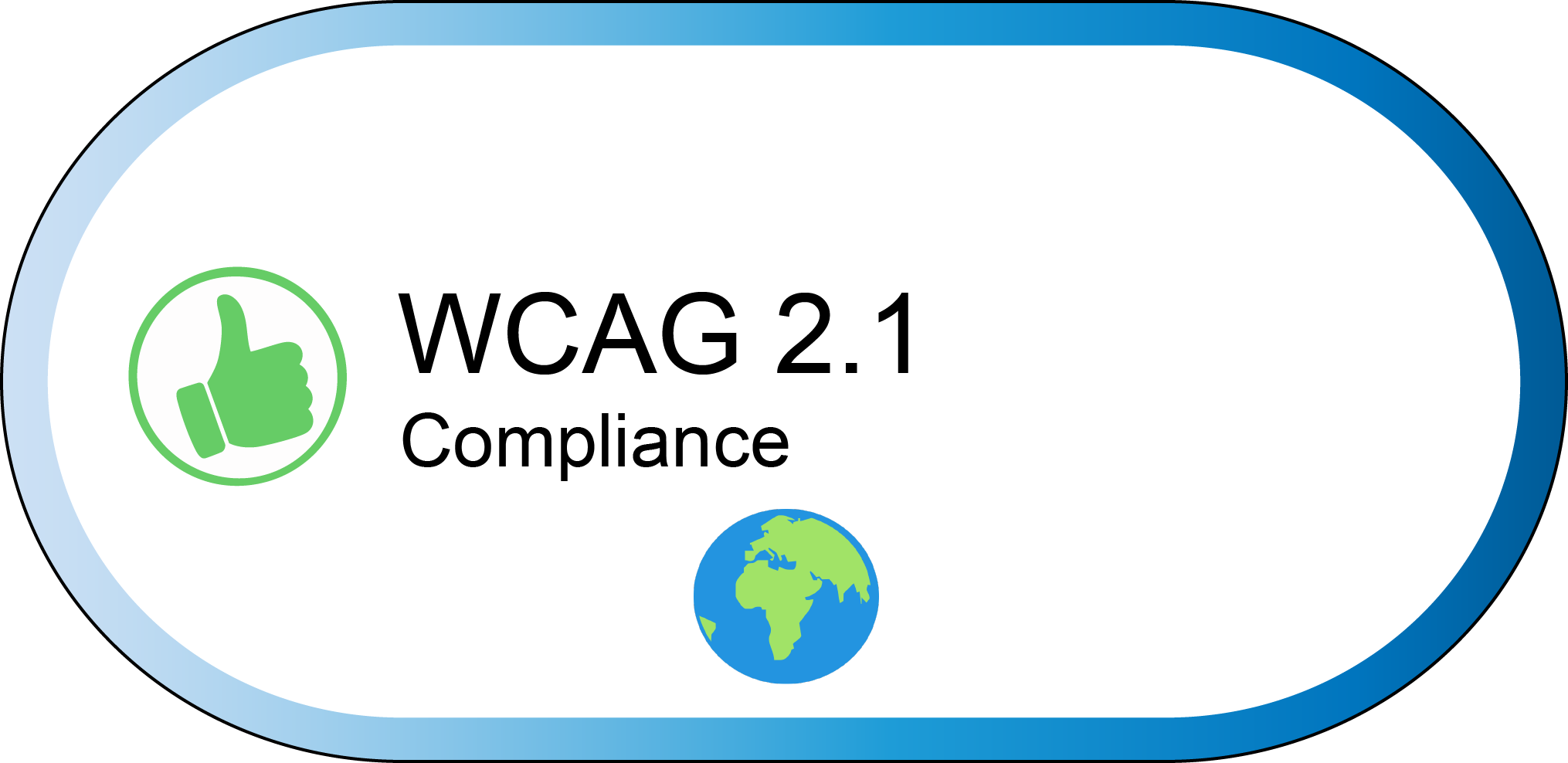 wcag 2.1 compliance icon